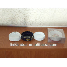 Haonai 2014 white blank ceramic ashtray for sale